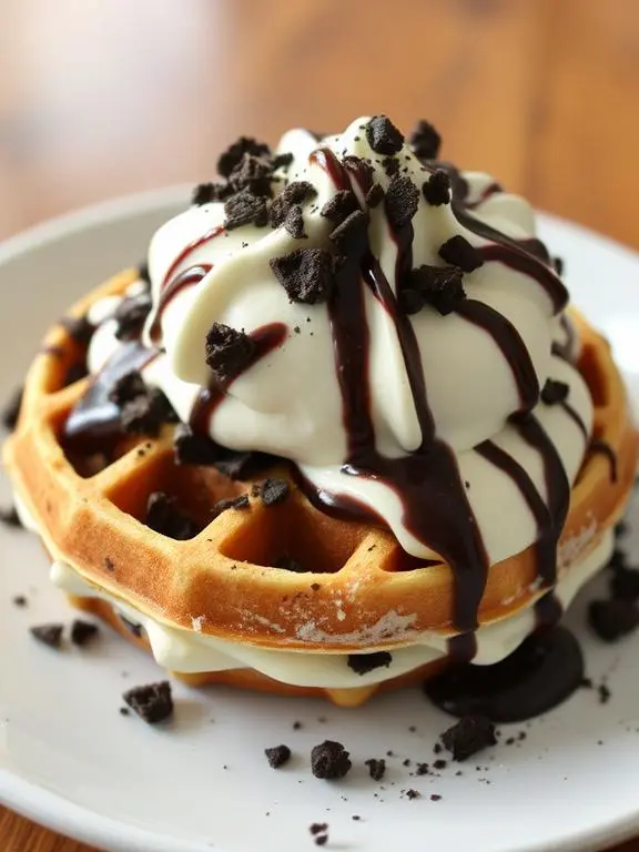 Hershey's Cookies & Cream Waffle