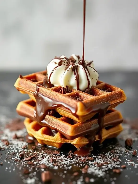 Chocolate Orange Waffle