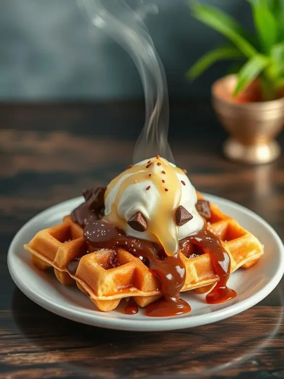 Twix Waffle