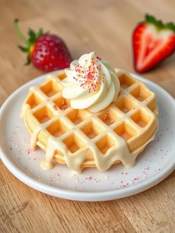 Kinder Chocolate Waffle