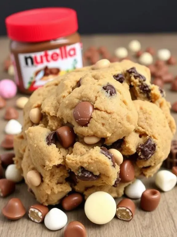 Kinder, Nutella & Ferrero Cookie Dough