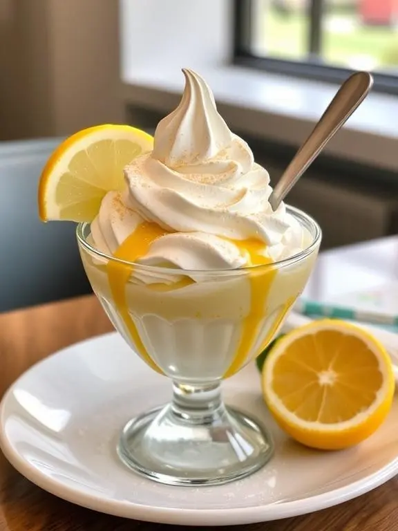 Lemon Meringue Sundae