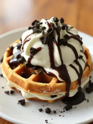 Hershey's Cookies & Cream Waffle