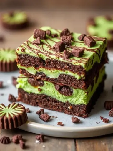 Mint Aero Brownie