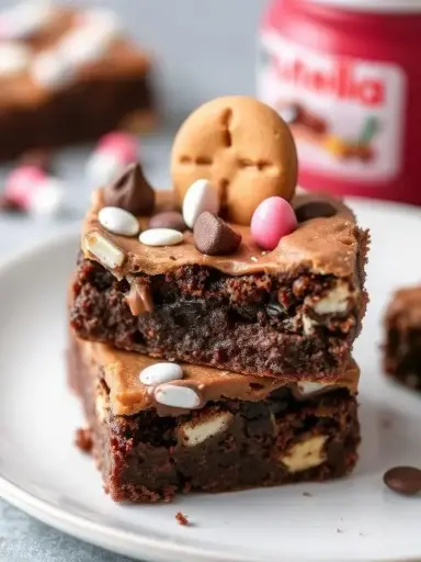 Kinder, Nutella & Ferrero Brownie