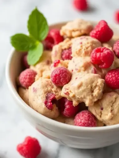 Raspberry Cookie Dough