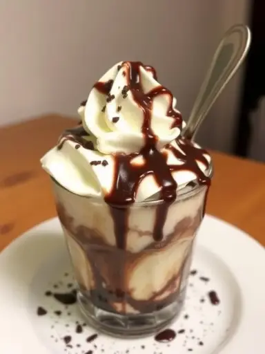 Heavenly Brownie Sundae
