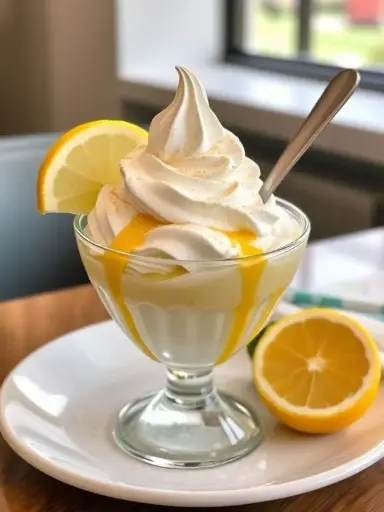 Lemon Meringue Sundae